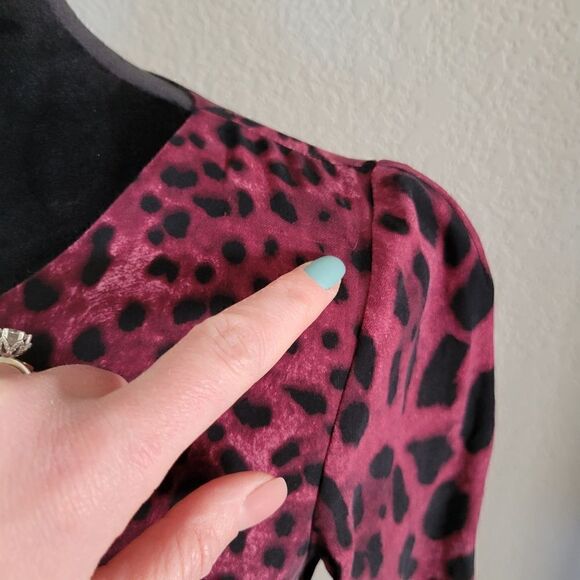 DOLCE & GABBANA signature silk leopard mini dress size 4-6 40-42 - Picture 11 of 14